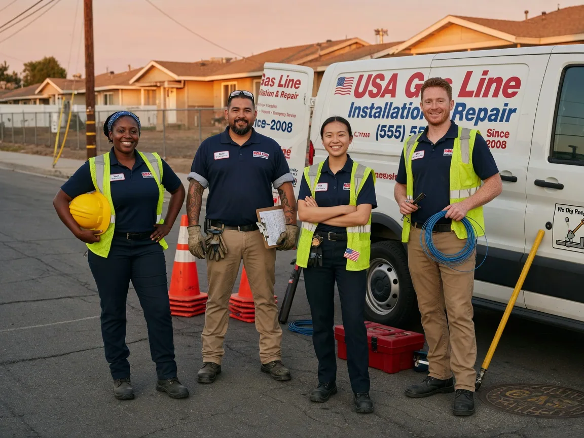 Gas Line Installation company in Keensburg, IL